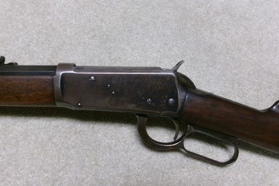 VERY UNUSUAL SPECIAL ORDER 1894 .25-35 FACTORY SHORT RIFLE, #225XXX, MADE 1904 - Image 4 of 20