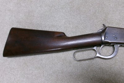 VERY UNUSUAL SPECIAL ORDER 1894 .25-35 FACTORY SHORT RIFLE, #225XXX, MADE 1904 - Image 7 of 20
