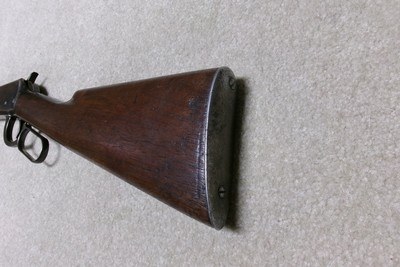 VERY UNUSUAL SPECIAL ORDER 1894 .25-35 FACTORY SHORT RIFLE, #225XXX, MADE 1904 - Image 10 of 20