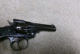 EARLY ANTIQUE S&W .32 DOUBLE ACTION 4TH MODEL, MOTTLED RED GRIPS, #65XXX, MADE 1880s - Image 12 of 15
