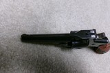 EARLY ANTIQUE S&W .32 DOUBLE ACTION 4TH MODEL, MOTTLED RED GRIPS, #65XXX, MADE 1880s - Image 4 of 15