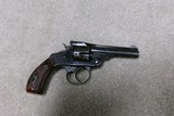 EARLY ANTIQUE S&W .32 DOUBLE ACTION 4TH MODEL, MOTTLED RED GRIPS, #65XXX, MADE 1880s