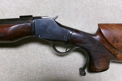 CUSTOM FANCY 1885 WINCHESTER HIGH WALL HEAVY SPORTER/BENCH RIFLE, 32-40 CALIBER - Image 4 of 21