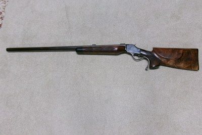CUSTOM FANCY 1885 WINCHESTER HIGH WALL HEAVY SPORTER/BENCH RIFLE, 32-40 CALIBER - Image 2 of 21