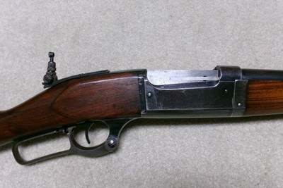 VERY FINE SAVAGE 1899A EARLY TAKEDOWN, .303 SAVAGE CALIBER, #73XXX, MADE 1908 - Image 3 of 22