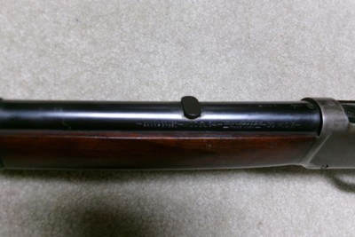 RARE GREAT DEPRESSION ERA M-94 TRANSITION CARBINE, .30 WCF, #1121XXX, MADE 1937 - Image 17 of 19