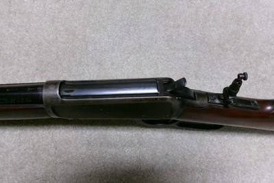 RARE GREAT DEPRESSION ERA M-94 TRANSITION CARBINE, .30 WCF, #1121XXX, MADE 1937 - Image 5 of 19