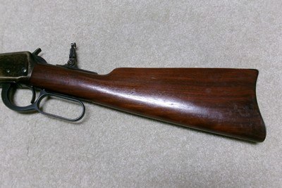 RARE GREAT DEPRESSION ERA M-94 TRANSITION CARBINE, .30 WCF, #1121XXX, MADE 1937 - Image 10 of 19