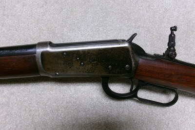 RARE GREAT DEPRESSION ERA M-94 TRANSITION CARBINE, .30 WCF, #1121XXX, MADE 1937 - Image 4 of 19
