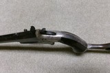 SCARCE FRANK WESSON 1870 MEDIUM FRAME POCKET RIFLE, .22RF, #2XX, MADE 1870-1893. - Image 5 of 22