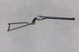 SCARCE FRANK WESSON 1870 MEDIUM FRAME POCKET RIFLE, .22RF, #2XX, MADE 1870-1893. - Image 1 of 22