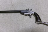 SCARCE FRANK WESSON 1870 MEDIUM FRAME POCKET RIFLE, .22RF, #2XX, MADE 1870-1893. - Image 12 of 22