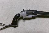 SCARCE FRANK WESSON 1870 MEDIUM FRAME POCKET RIFLE, .22RF, #2XX, MADE 1870-1893. - Image 3 of 22