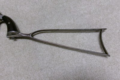 SCARCE FRANK WESSON 1870 MEDIUM FRAME POCKET RIFLE, .22RF, #2XX, MADE 1870-1893. - Image 11 of 22