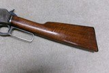 VERY FINE SCARCE MARLIN MODEL ’93 SPORTING CARBINE, .30-30 CAL., #1XXX, MADE 1922-1924 - Image 11 of 20