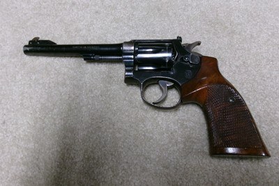 INTERESTING RARE .32-20 TARGET 1905 4TH CHANGE, WITH KING MIRROR SIGHT, MADE 1940 - Image 1 of 16