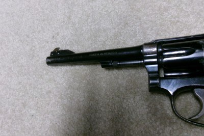 INTERESTING RARE .32-20 TARGET 1905 4TH CHANGE, WITH KING MIRROR SIGHT, MADE 1940 - Image 10 of 16