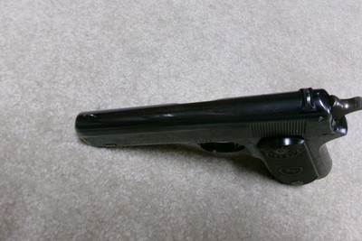 VERY FINE CONDITION MODEL 1903 .38 ACP POCKET HAMMER AUTO, #31XXX, MADE 1912. - Image 4 of 13