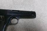 VERY FINE CONDITION MODEL 1903 .38 ACP POCKET HAMMER AUTO, #31XXX, MADE 1912. - Image 12 of 13