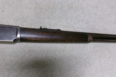 1873 2nd MODEL .44-40 WITH EXTRA LONG 28” ROUND BARREL, LETTER, #76XXX, SHIPPED 1881. - Image 8 of 20