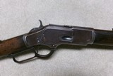 1873 2nd MODEL .44-40 WITH EXTRA LONG 28” ROUND BARREL, LETTER, #76XXX, SHIPPED 1881. - Image 3 of 20