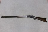 1873 2nd MODEL .44-40 WITH EXTRA LONG 28” ROUND BARREL, LETTER, #76XXX, SHIPPED 1881. - Image 2 of 20