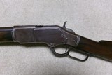 1873 2nd MODEL .44-40 WITH EXTRA LONG 28” ROUND BARREL, LETTER, #76XXX, SHIPPED 1881. - Image 4 of 20