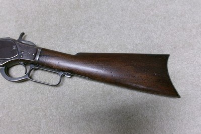 1873 2nd MODEL .44-40 WITH EXTRA LONG 28” ROUND BARREL, LETTER, #76XXX, SHIPPED 1881. - Image 11 of 20
