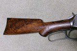 1894 SPECIAL ORDER FULL FANCY DELUXE OCTAGON RIFLE, .32 W.S., #464XXX, MADE 1910 - Image 6 of 20