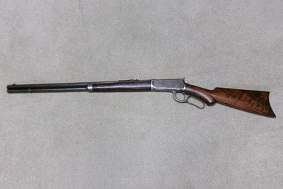 1894 SPECIAL ORDER FULL FANCY DELUXE OCTAGON RIFLE, .32 W.S., #464XXX, MADE 1910 - Image 2 of 20