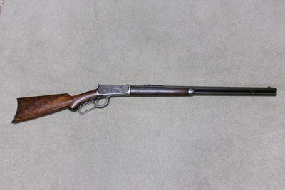 1894 SPECIAL ORDER FULL FANCY DELUXE OCTAGON RIFLE, .32 W.S., #464XXX, MADE 1910 - Image 1 of 20