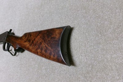 1894 SPECIAL ORDER FULL FANCY DELUXE OCTAGON RIFLE, .32 W.S., #464XXX, MADE 1910 - Image 10 of 20