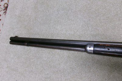 1894 SPECIAL ORDER FULL FANCY DELUXE OCTAGON RIFLE, .32 W.S., #464XXX, MADE 1910 - Image 13 of 20
