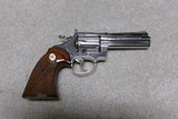 MINT CONDITION DIAMONDBACK .38 SPECIAL IN RARE NICKEL FINISH, 4