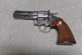 MINT CONDITION DIAMONDBACK .38 SPECIAL IN RARE NICKEL FINISH, 4