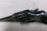 VERY FINE NEW SERVICE REVOLVER IN .45 COLT WITH 5 1/2” BARREL, #113XXX, MADE 1916 - Image 5 of 15