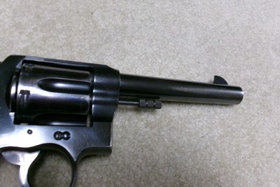 VERY FINE NEW SERVICE REVOLVER IN .45 COLT WITH 5 1/2” BARREL, #113XXX, MADE 1916 - Image 13 of 15