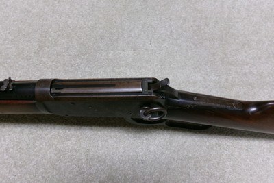 SPECIAL ORDER 1894 SADDLE RING CARBINE, .25-35, HALF-MAGAZINE, #466XXX, MADE 1910 - Image 5 of 21