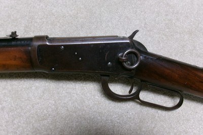 SPECIAL ORDER 1894 SADDLE RING CARBINE, .25-35, HALF-MAGAZINE, #466XXX, MADE 1910 - Image 4 of 21