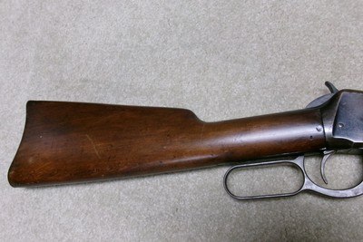 SPECIAL ORDER 1894 SADDLE RING CARBINE, .25-35, HALF-MAGAZINE, #466XXX, MADE 1910 - Image 7 of 21