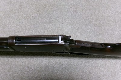 CLASSIC, EARLY ANTIQUE 1894 OCt. RIFLE IN SCARCE .32-40, #31XXX, MADE 1897, CODY LETTER - Image 5 of 20
