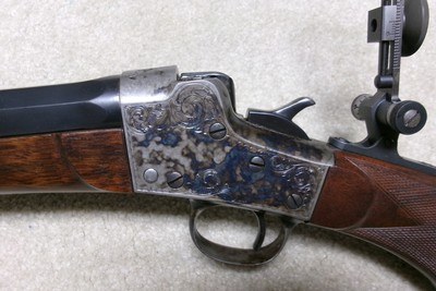 HIGH GRADE CUSTOM REMINGTON HEPBURN .38-55 TARGET/SPORTING RIFLE - Image 4 of 21