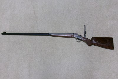 HIGH GRADE CUSTOM REMINGTON HEPBURN .38-55 TARGET/SPORTING RIFLE - Image 2 of 21