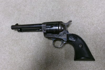 VERY FINE SINGLE ACTION ARMY .38-40, 5 1/2”, #294XXX, MADE 1907 - Image 2 of 17