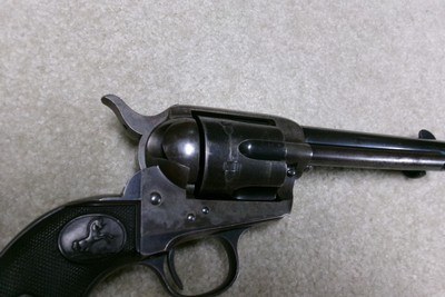 VERY FINE SINGLE ACTION ARMY .38-40, 5 1/2”, #294XXX, MADE 1907 - Image 14 of 17