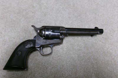 VERY FINE SINGLE ACTION ARMY .38-40, 5 1/2”, #294XXX, MADE 1907 - Image 1 of 17