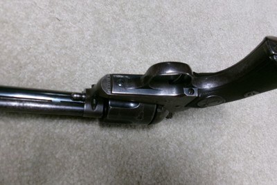 VERY FINE SINGLE ACTION ARMY .38-40, 5 1/2”, #294XXX, MADE 1907 - Image 8 of 17