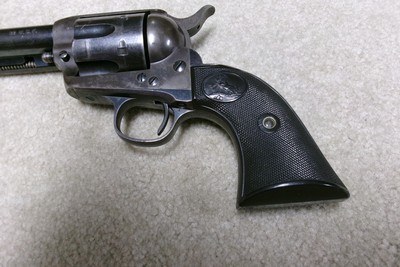 VERY FINE SINGLE ACTION ARMY .38-40, 5 1/2”, #294XXX, MADE 1907 - Image 12 of 17