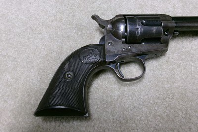 VERY FINE SINGLE ACTION ARMY .38-40, 5 1/2”, #294XXX, MADE 1907 - Image 13 of 17
