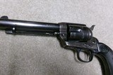 VERY FINE SINGLE ACTION ARMY .38-40, 5 1/2”, #294XXX, MADE 1907 - Image 11 of 17